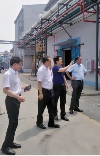 中化學(xué)科學(xué)技術(shù)研究有限公司、中國石化工業(yè)聯(lián)合會(huì)到天罡興泰孵化基地交流考察
