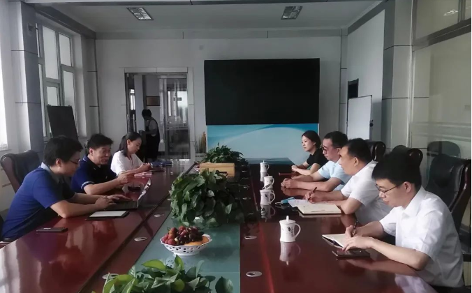 中化學科學技術研究有限公司、中國石化工業(yè)聯合會到天罡興泰孵化基地交流考察