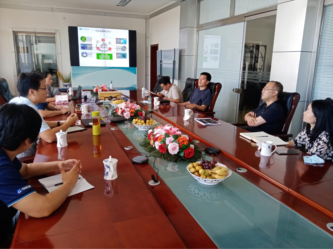 魏善莊鎮(zhèn)鎮(zhèn)長郝愿超一行蒞臨天罡集團調研指導
